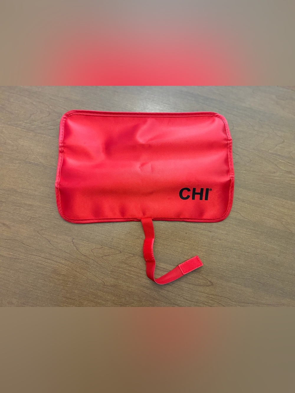 Chi Red Protective Flat Iron Travel Pad